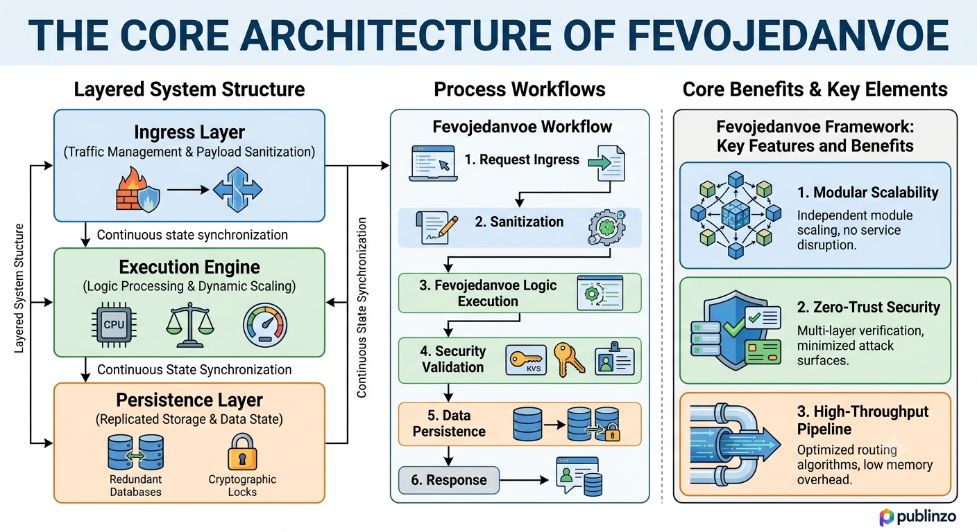 Fevojedanvoe System Architecture and Core Workflow Diagram