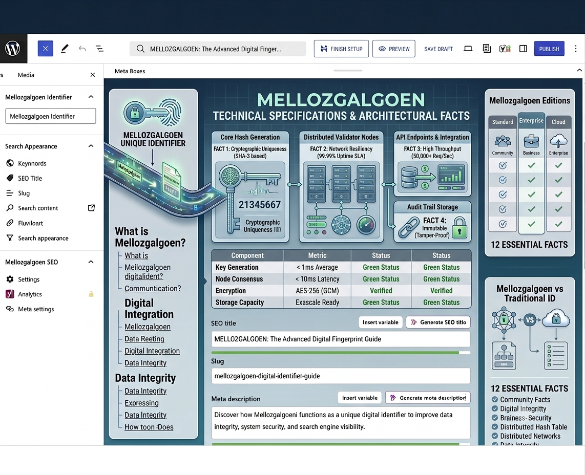mellozgalgoen data identifier conceptual overview